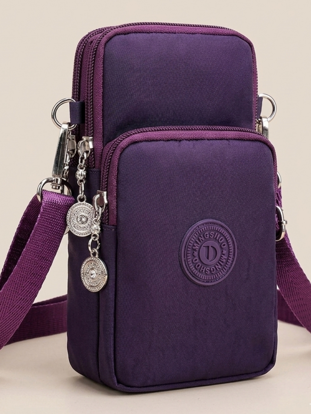 Crossbody Bag Phone Sleeve Concert Venue Festival Adjustable Strap Arm Wrist NWT